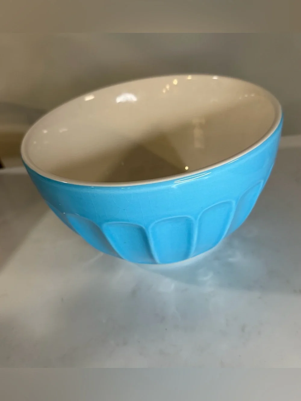 Williams-Sonoma Turquoise Ceramic bowl